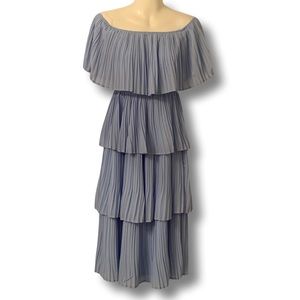 Just Me Tiered Ruffle Dress